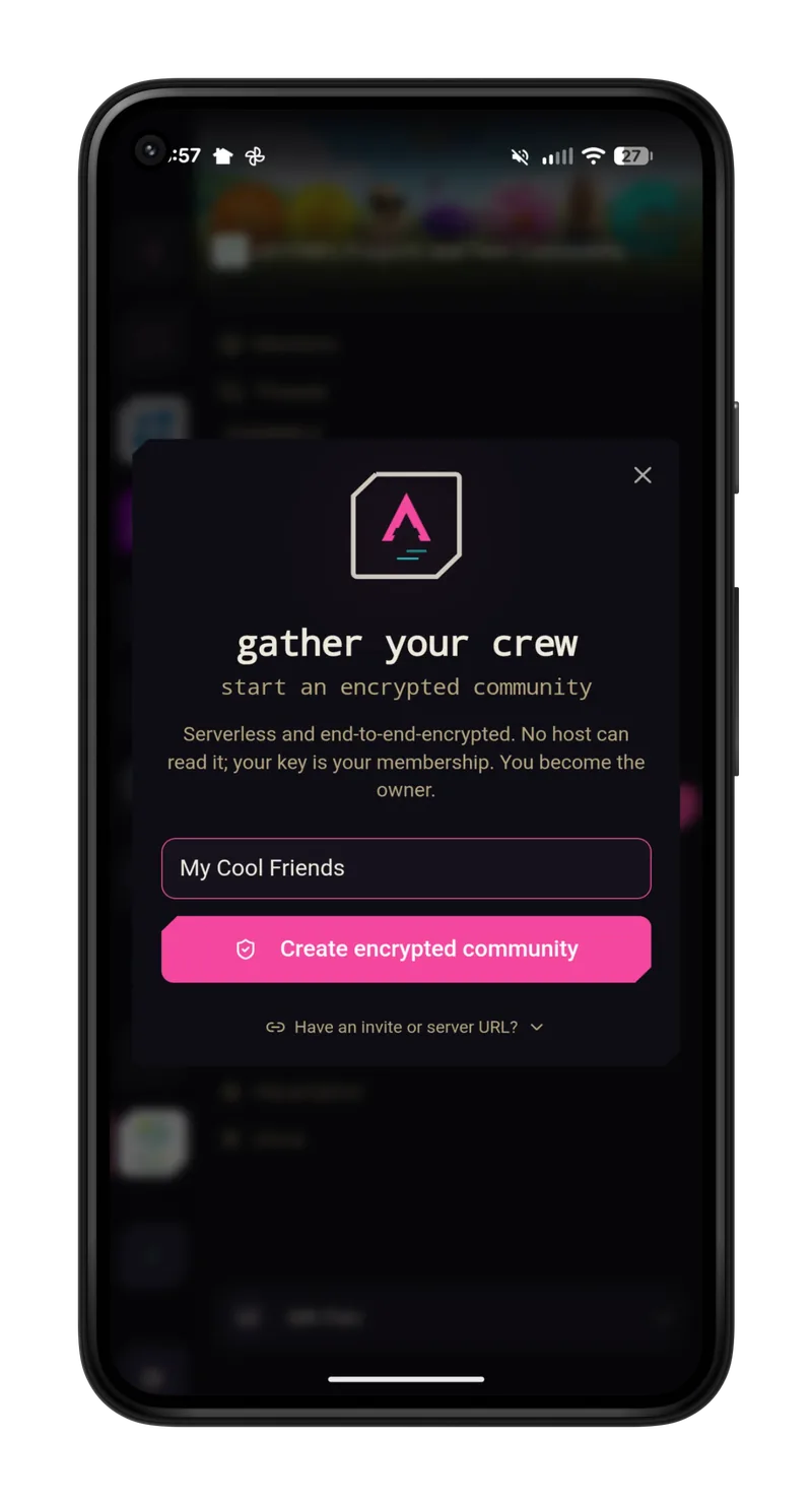 Armada on mobile