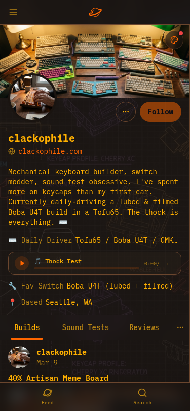 Ditto Clackophile theme