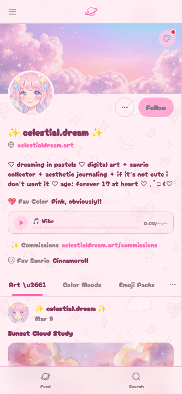 Ditto Kawaii theme