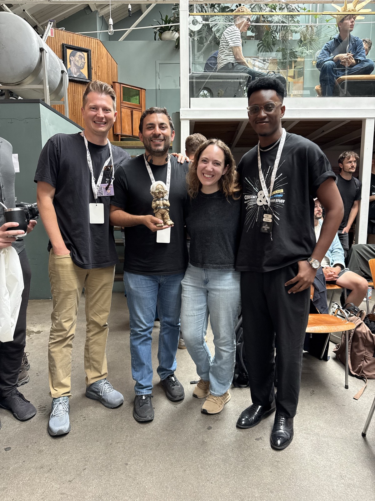 Team Soapbox wins the Breakout award at the AOS Hackathon