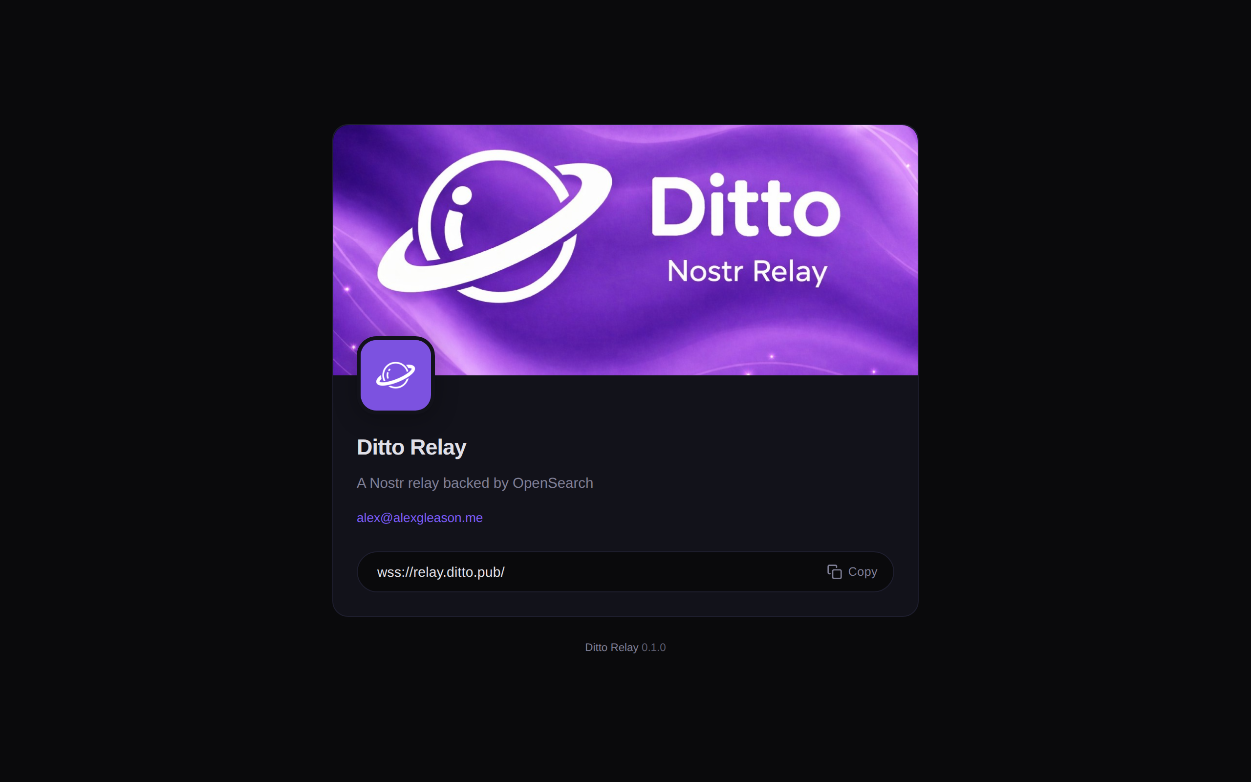 Ditto Relay screenshot