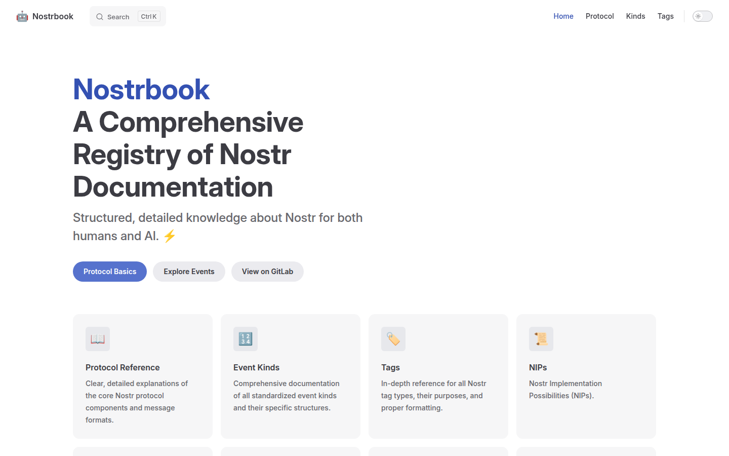 Nostrbook screenshot