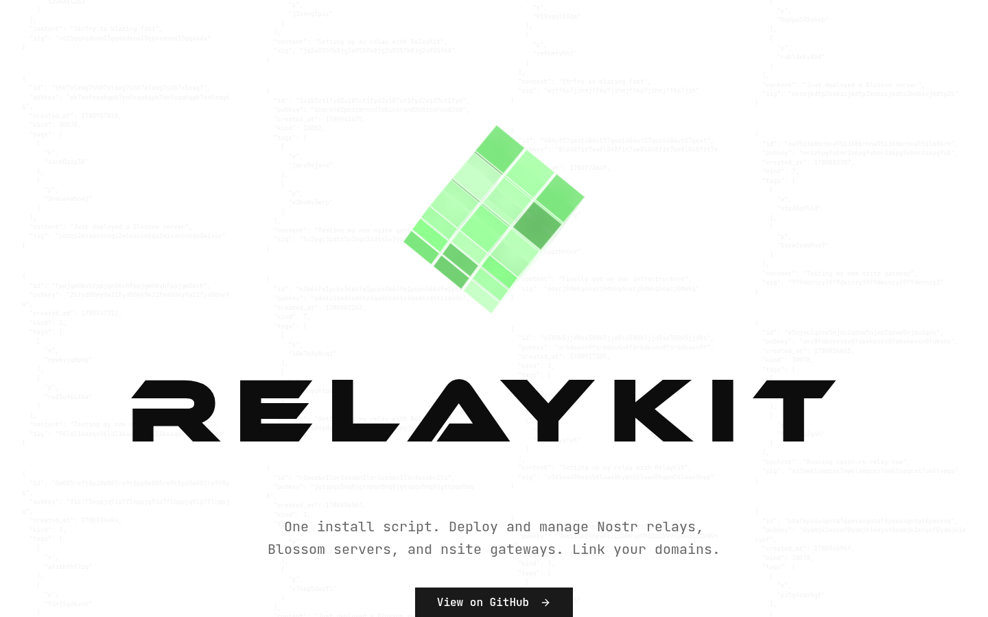 Relay Kit screenshot
