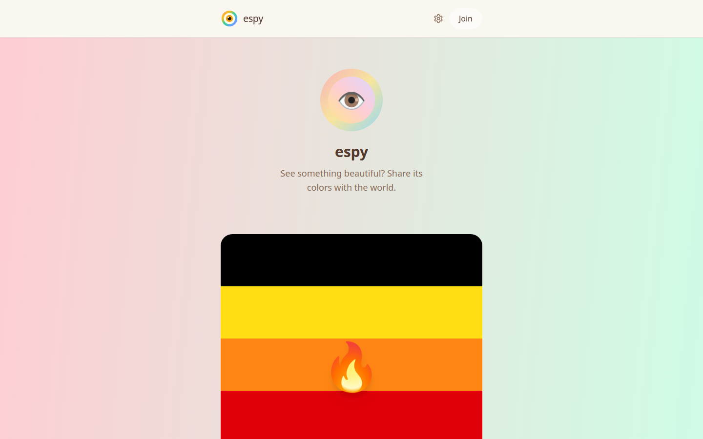 Espy screenshot